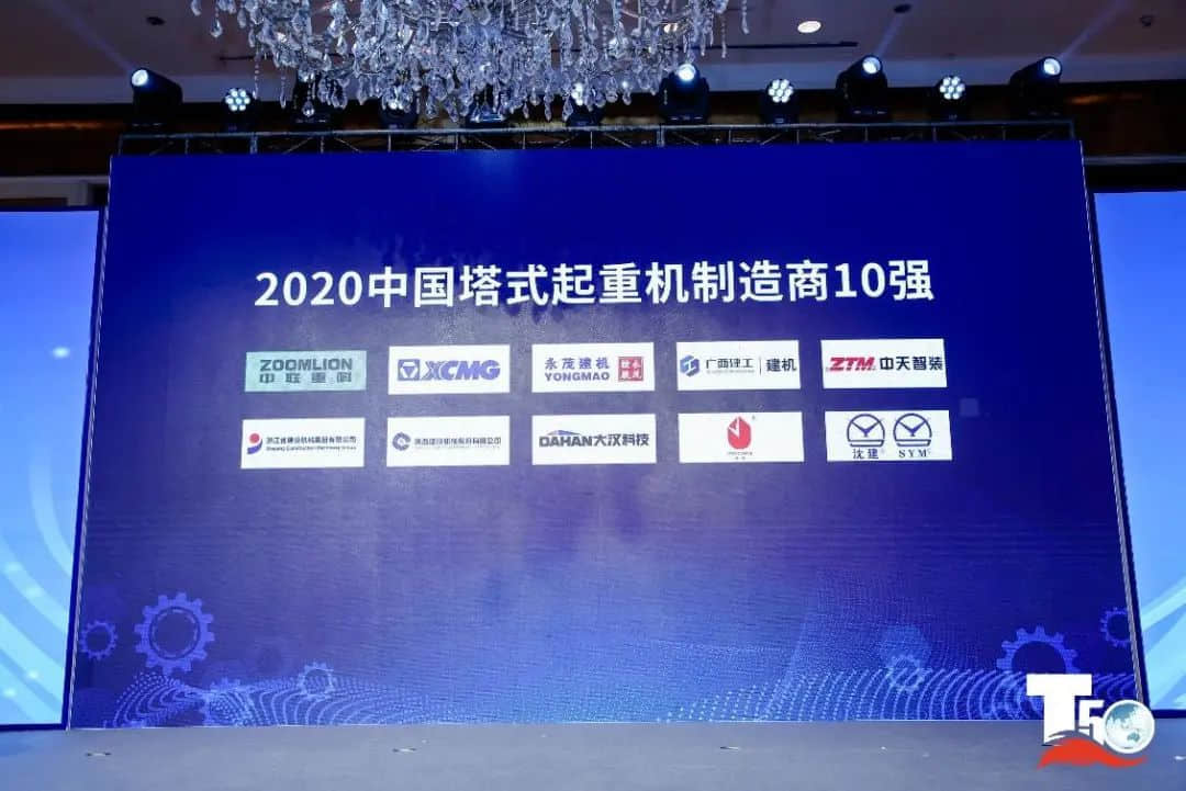 浙建集团荣誉上榜 “2020中国塔式起重机制造商10强”榜单